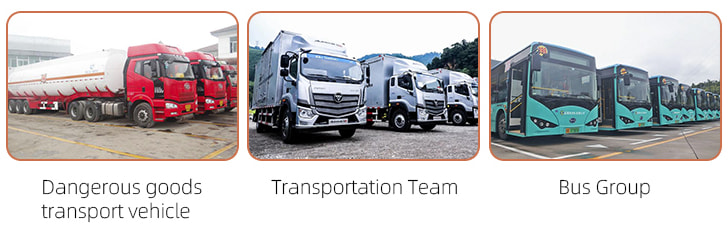 BSD kullanılan tanker kamyon ve otobüs filoları